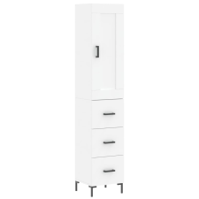 vidaXL fehér szerelt fa magasszekrény 34,5x34x180 cm (3200193) bútor