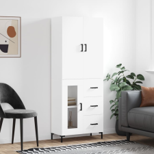 vidaXL fehér szerelt fa magasszekrény 69,5 x 34 x 180 cm bútor