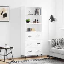 vidaXL fehér szerelt fa magasszekrény 69,5 x 34 x 180 cm bútor