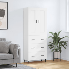 vidaXL fehér szerelt fa magasszekrény 69,5 x 34 x 180 cm bútor