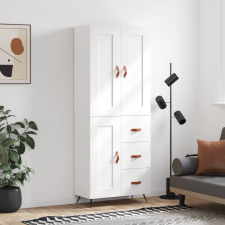 vidaXL fehér szerelt fa magasszekrény 69,5 x 34 x 180 cm bútor