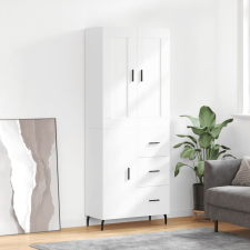 vidaXL fehér szerelt fa magasszekrény 69,5 x 34 x 180 cm bútor
