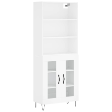 vidaXL fehér szerelt fa magasszekrény 69,5 x 34 x 180 cm (3189309) bútor