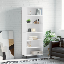 vidaXL fehér szerelt fa magasszekrény 69,5x32,5x180 cm bútor