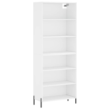 vidaXL fehér szerelt fa magasszekrény 69,5x32,5x180 cm (3189581) bútor