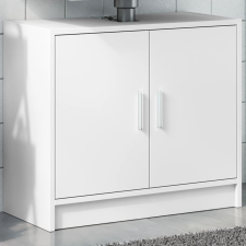 vidaXL fehér szerelt fa mosdószekrény 63 x 29 x 55 cm fürdőszoba bútor