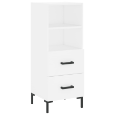 vidaXL fehér szerelt fa tálalóasztal 34,5 x 34 x 90 cm (828668) bútor