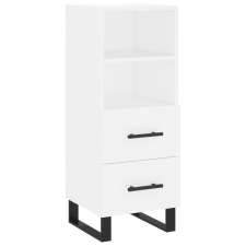 vidaXL fehér szerelt fa tálalóasztal 34,5 x 34 x 90 cm (828692) bútor