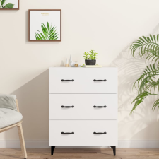 vidaXL fehér szerelt fa tálalóasztal 69,5 x 34 x 90 cm bútor