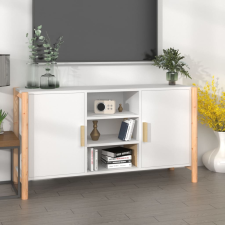 vidaXL fehér szerelt fa tálalószekrény 107 x 38 x 60 cm bútor