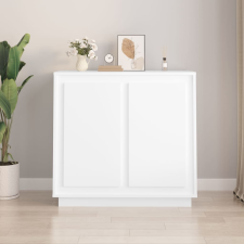 vidaXL Fehér szerelt fa tálalószekrény 80 x 34 x 75 cm bútor