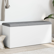 vidaXL fehér szerelt fa tárolópad 102 x 42 x 45 cm bútor