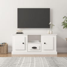 vidaXL fehér szerelt fa TV-szekrény 100x35,5x45 cm bútor