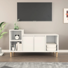 vidaXL fehér szerelt fa TV-szekrény 100x35x55 cm bútor