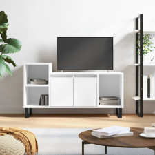 vidaXL fehér szerelt fa TV-szekrény 100x35x55 cm bútor