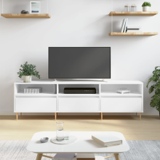 vidaXL fehér szerelt fa TV-szekrény 150 x 30 x 44,5 cm bútor