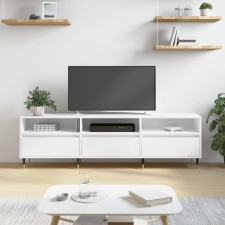 vidaXL fehér szerelt fa TV-szekrény 150 x 30 x 44,5 cm bútor
