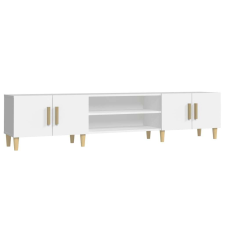 vidaXL Fehér szerelt fa tv-szekrény 180 x 31,5 x 40 cm bútor