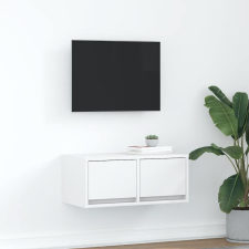 vidaXL fehér szerelt fa TV-szekrény 60x31x25,5 cm bútor