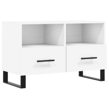 vidaXL fehér szerelt fa TV-szekrény 80 x 36 x 50 cm (828996) bútor