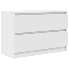 vidaXL fehér szerelt fa TV-szekrény 80x35x54 cm (861787) bútor