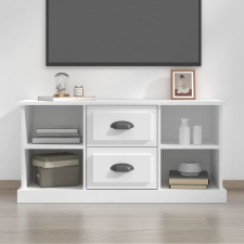 vidaXL fehér szerelt fa TV-szekrény 99,5x35,5x48 cm bútor