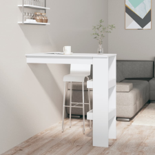 vidaXL fehér színű szerelt fa fali bárasztal 102x45x103,5 cm bútor