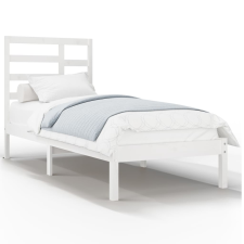 vidaXL fehér tömör fa ágykeret 90 x 190 cm (3FT Single) (3105761) ágy és ágykellék