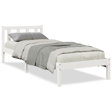 vidaXL fehér tömör fenyő extra hosszú ágykeret matrac nélkül 80x220 cm (852443) ágy és ágykellék