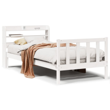 vidaXL fehér tömör fenyőfa ágy matrac nélkül 90 x 200 cm (3306575) ágy és ágykellék