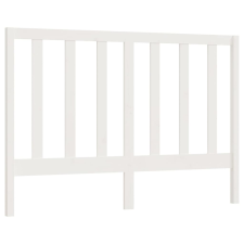 vidaXL fehér tömör fenyőfa ágyfejtámla 146 x 4 x 100 cm (817691) ágy és ágykellék