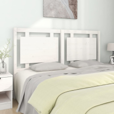 vidaXL fehér tömör fenyőfa ágyfejtámla 155,5x4x100 cm ágy és ágykellék