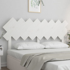vidaXL fehér tömör fenyőfa ágyfejtámla 159,5x3x80,5 cm ágy és ágykellék