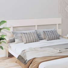 vidaXL fehér tömör fenyőfa ágyfejtámla 184x3x81 cm ágy és ágykellék