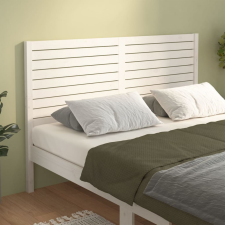 vidaXL fehér tömör fenyőfa ágyfejtámla 186 x 4 x 100 cm ágy és ágykellék