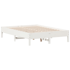 vidaXL fehér tömör fenyőfa ágykeret 120x190 cm (842723) ágy és ágykellék