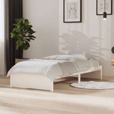 vidaXL fehér tömör fenyőfa ágykeret 90 x 190 cm (3FT Single) ágy és ágykellék
