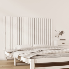 vidaXL fehér tömör fenyőfa fali fejtámla 147 x 3 x 90 cm ágy és ágykellék