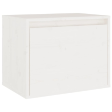 vidaXL fehér tömör fenyőfa faliszekrény 45 x 30 x 35 cm (813437) bútor