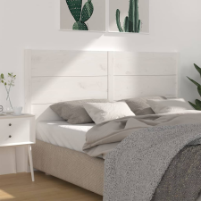 vidaXL fehér tömör fenyőfa fejtámla 156 x 4 x 100 cm ágy és ágykellék