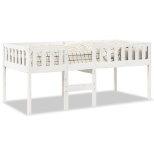 vidaXL fehér tömör fenyőfa gyerekágy matrac nélkül 90 x 200 cm (855016) ágy és ágykellék