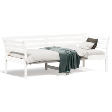 vidaXL fehér tömör fenyőfa kanapéágy 75 x 190 cm ágy és ágykellék