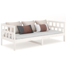 vidaXL fehér tömör fenyőfa kanapéágy 80x200 cm (820213) ágy és ágykellék