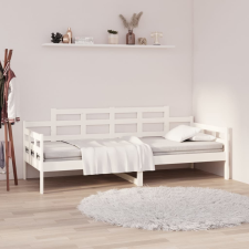 vidaXL fehér tömör fenyőfa kanapéágy 90x190 cm bútor
