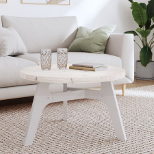 vidaXL fehér tömör fenyőfa kerek asztallap Ø70 x 3 cm bútor