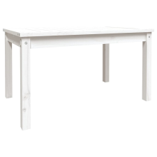 vidaXL fehér tömör fenyőfa kerti asztal 82,5x50,5x45 cm (824114) kerti bútor