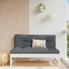 vidaXL fehér tömör fenyőfa középső kanapé 120 x 80 cm kerti bútor