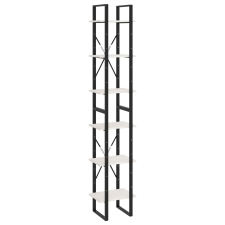 vidaXL fehér tömör fenyőfa magasszekrény 40 x 30 x 210 cm (806503) bútor