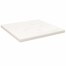 vidaXL fehér tömör fenyőfa ovális asztallap 60x60x2,5 cm (824381) bútor