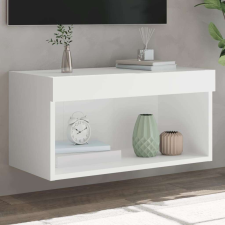 vidaXL fehér TV-szekrény LED-világítással 60 x 30 x 30 cm bútor